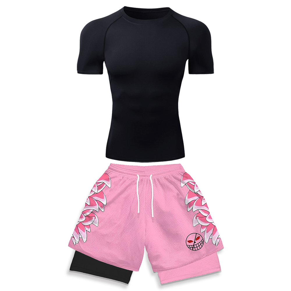 Running Jogging Gear - Pakaian Olahraga Elastisitas Tinggi untuk Pria