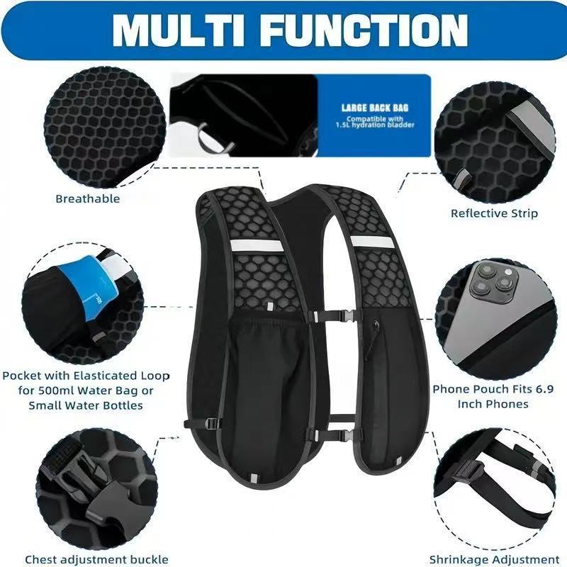 Rompi Lari Ringan untuk Bersep - Running Gear Storage ulasan dan harga
