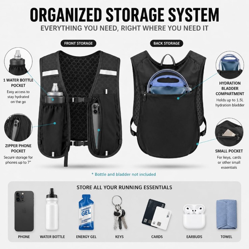 Rompi Reflektif Ringan untuk O - Running Gear Storage ulasan dan harga