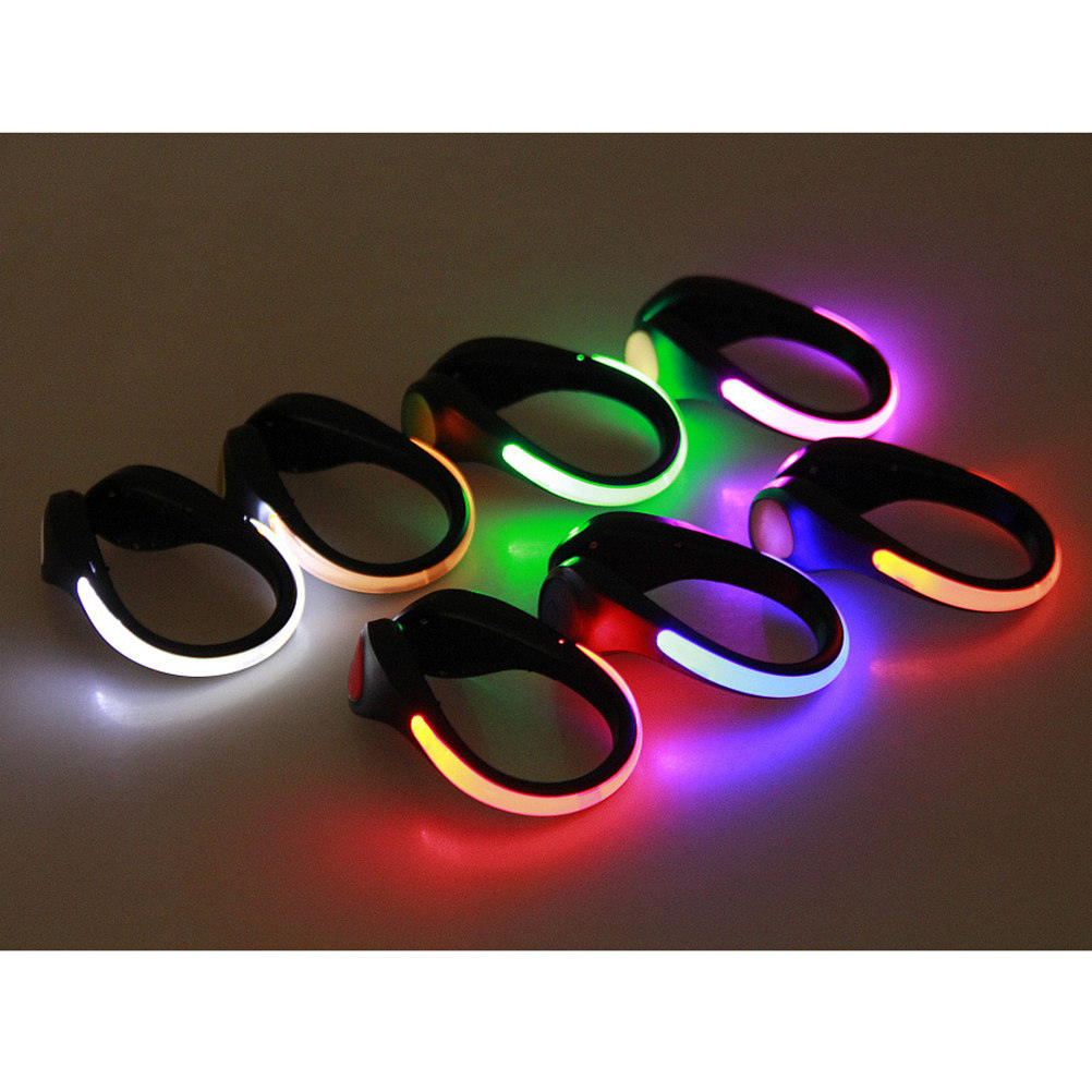 1 buah klip sepatu LED dengan  - Running Jogging Gear ulasan dan harga