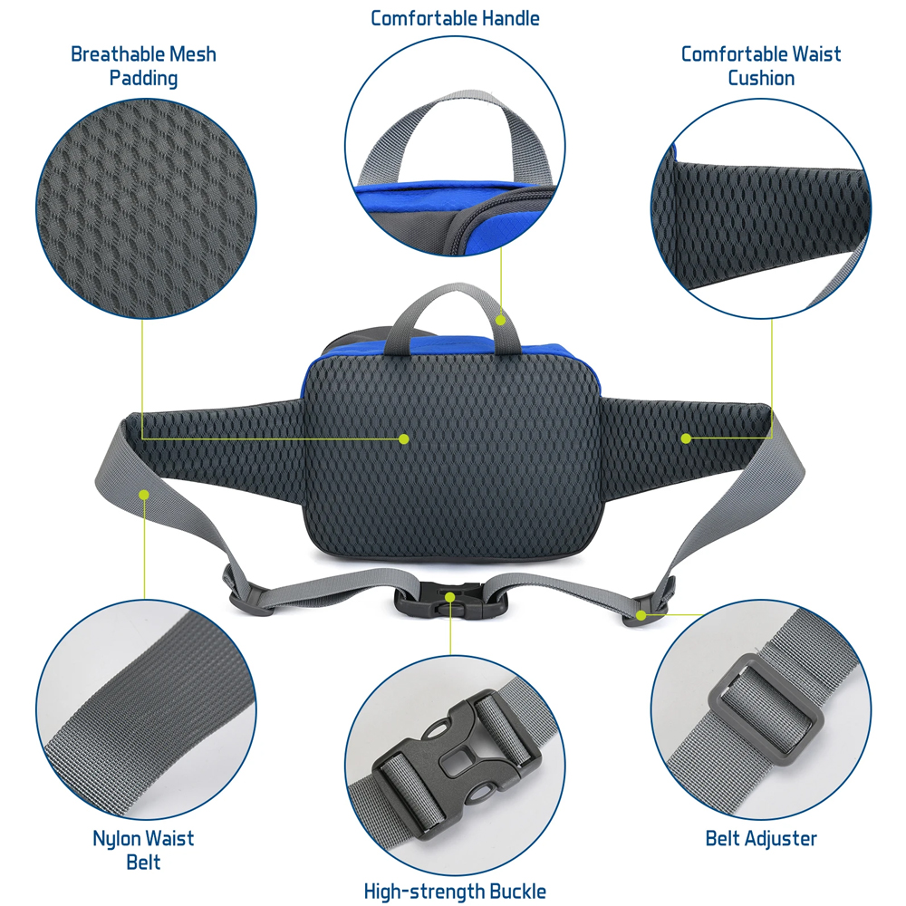 1PCSFanny Pack Tas Pinggang -  - Running Gear Storage ulasan dan harga