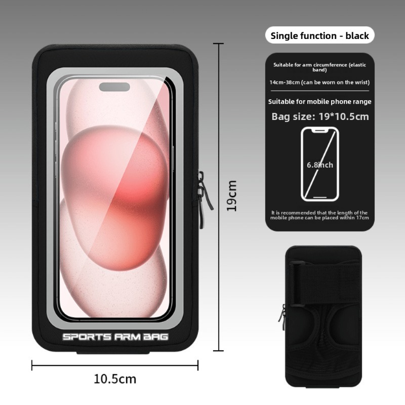 Tas Pergelangan Tangan Olahrag - Running Gear Storage ulasan dan harga