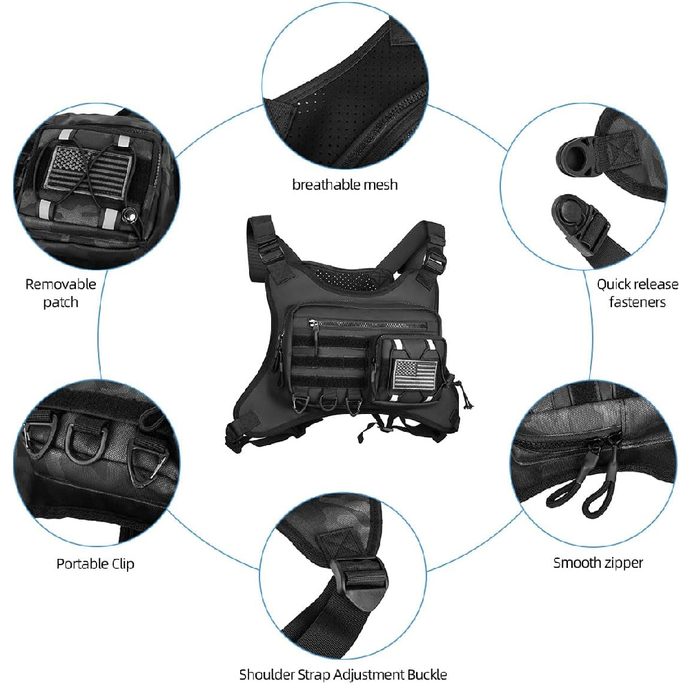 1PCS Tas Dada Reflektif untuk  - Running Gear Storage ulasan dan harga