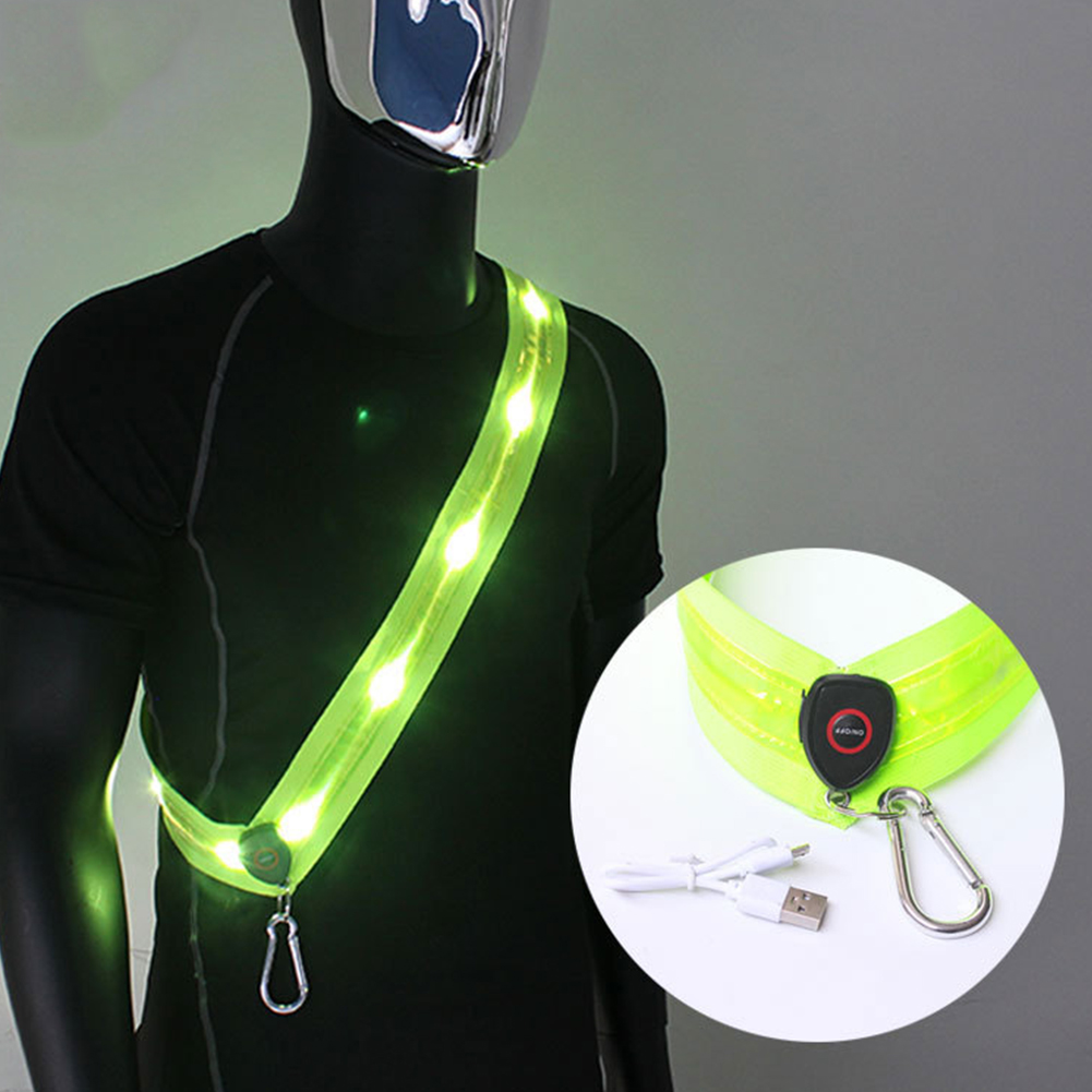Tali Bahu Berlampu LED Isi Ula - Running Jogging Gear ulasan dan harga