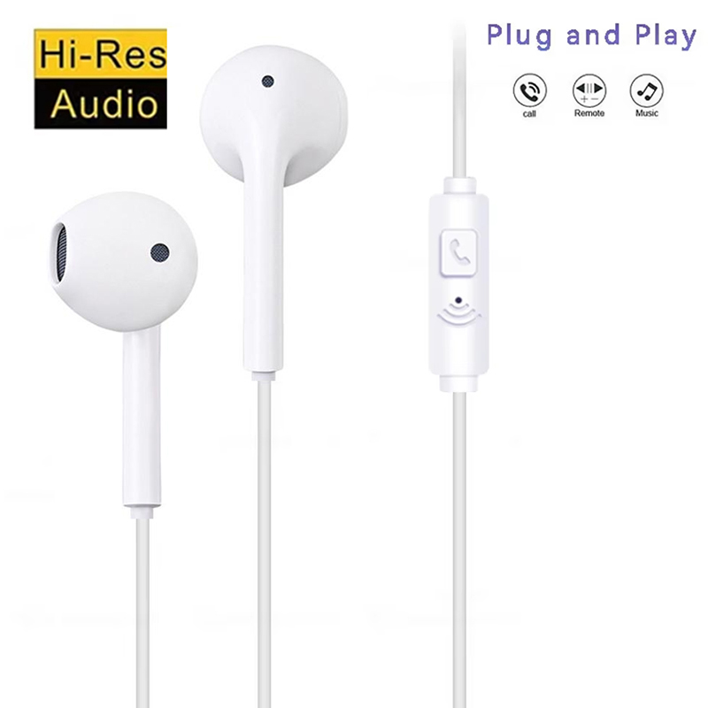 Headset Berkabel 3.5mm Dengan  - Running Gear Headphones ulasan dan harga