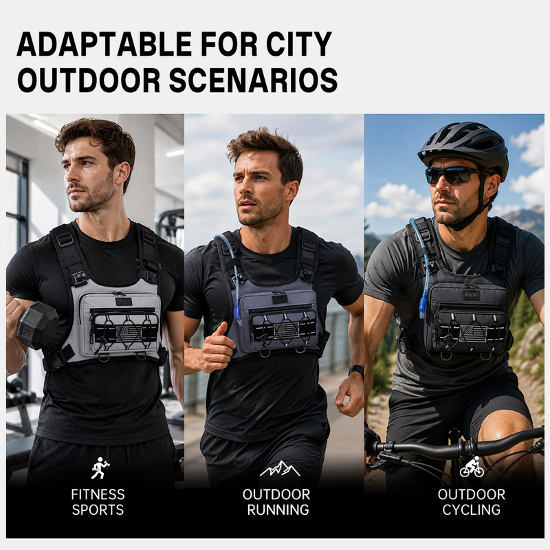 Rompi untuk Bersepeda Santai,  - Running Gear Storage ulasan dan harga
